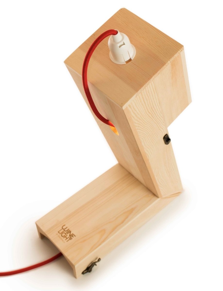 Rackpack Wijnkist en Tafellamp - CooleCadeau