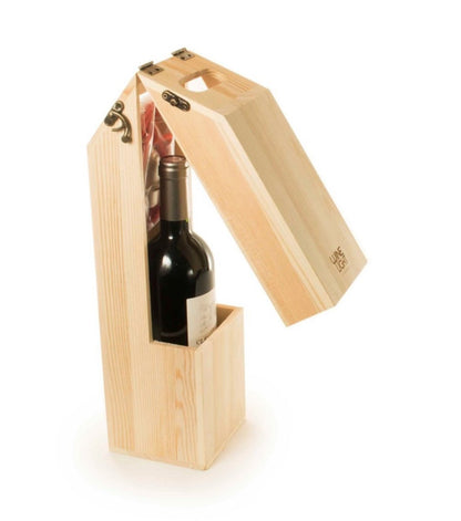 Rackpack Wijnkist en Tafellamp - CooleCadeau