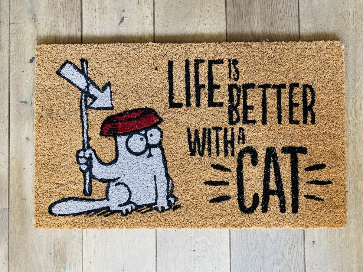 Simon’s Cat Deurmat - CooleCadeau
