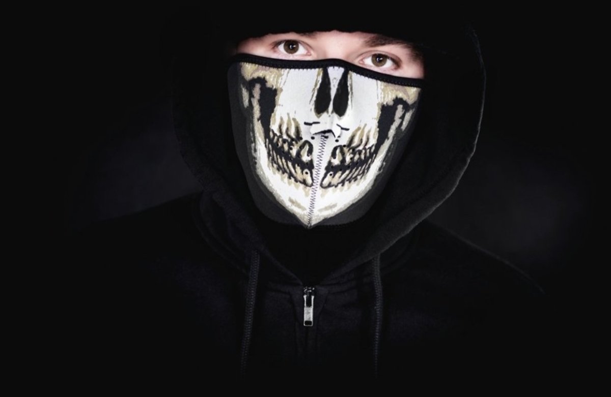Skelet Masker - CooleCadeau