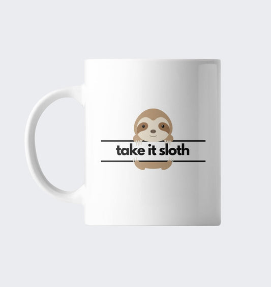 Take it sloth mug - CooleCadeau