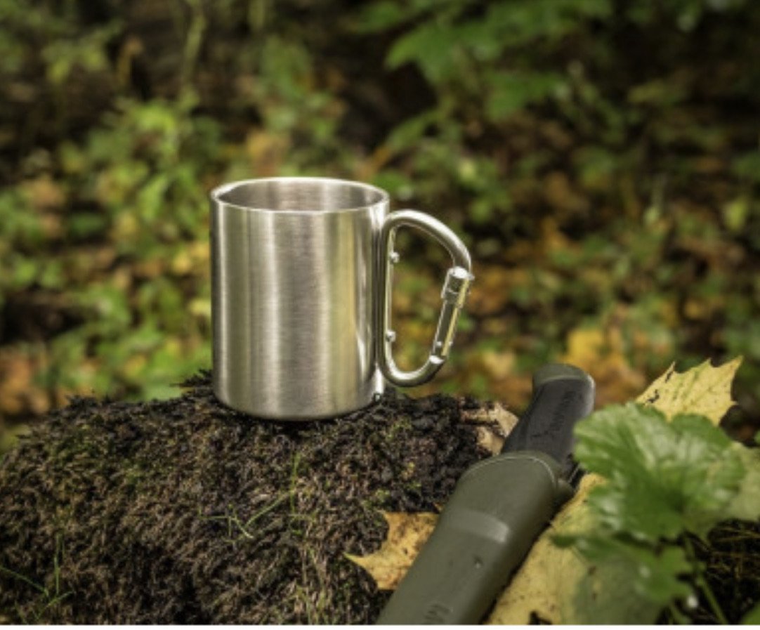 Toeristische mok met karabijnhaak - CooleCadeau