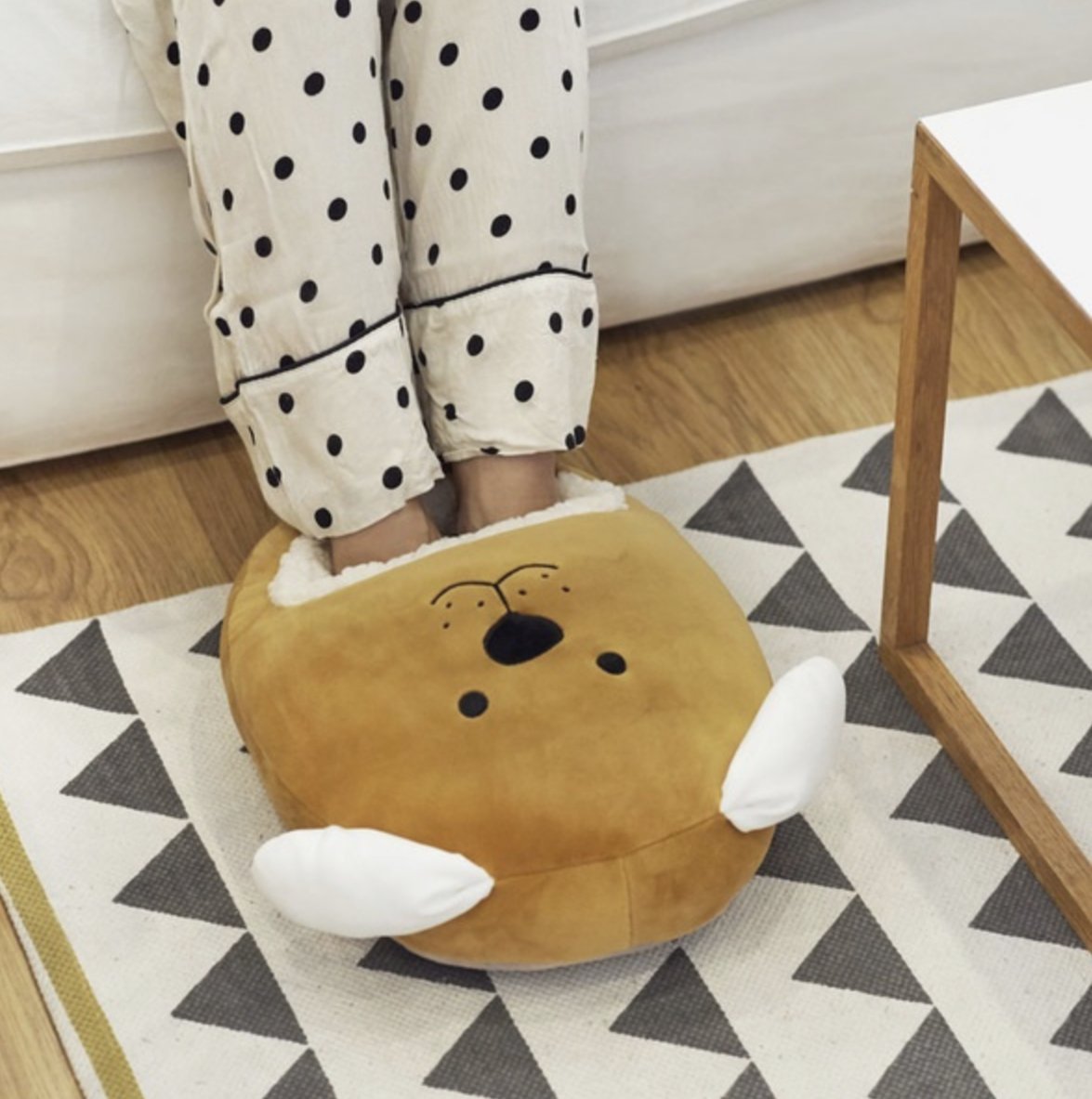 Voetenwarmer Woof! - CooleCadeau