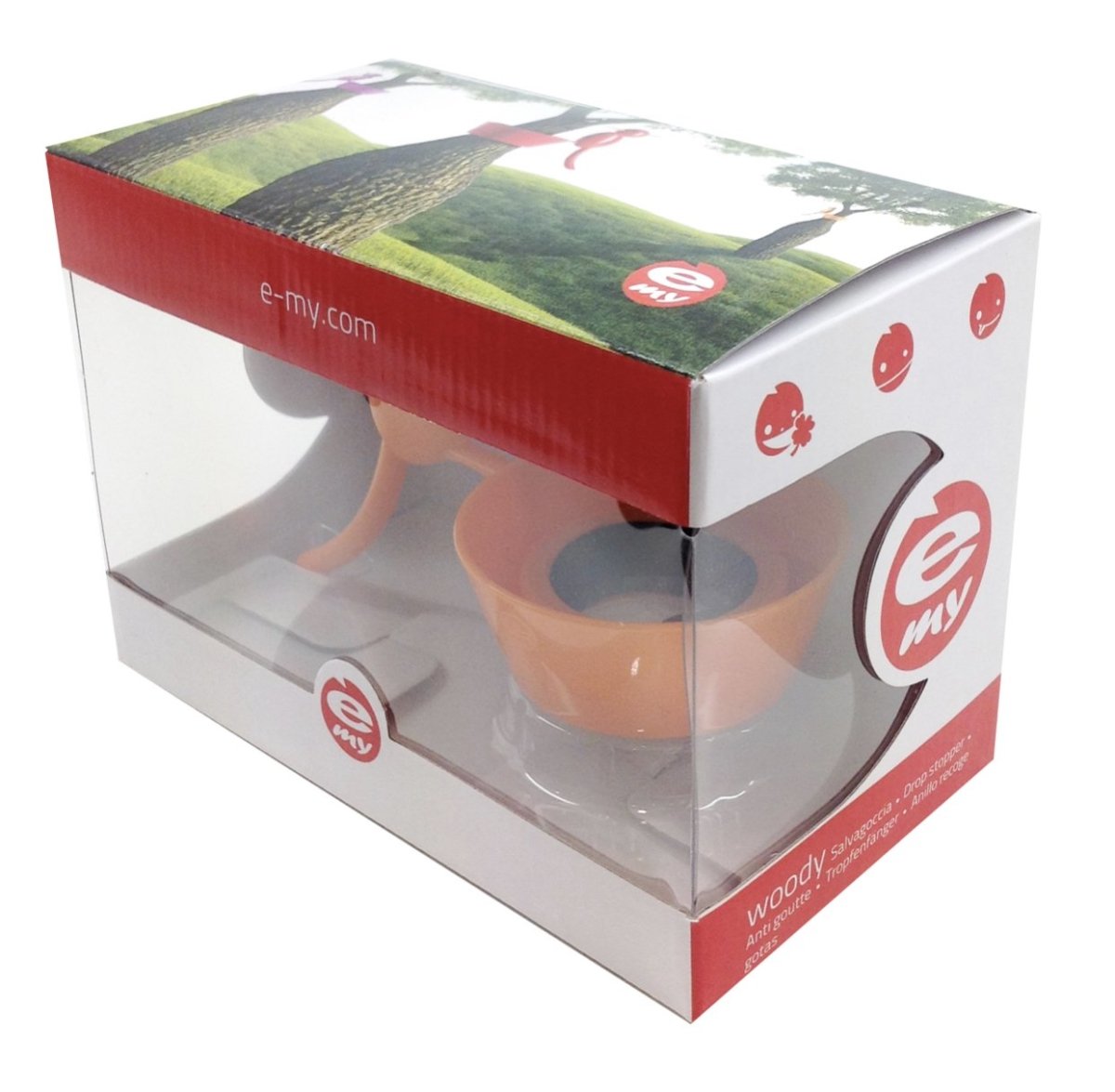 Woody De Drop Stopper - Rood - CooleCadeau