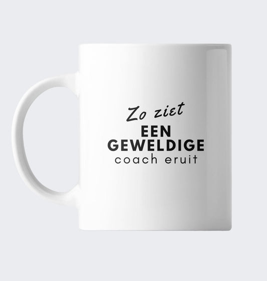Zo ziet een geweldige coach eruit Mok - CooleCadeau